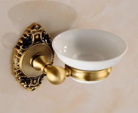 Brass Bathroom Accessories Set, Antique Bronze Paper Holder,Towel Bar,Toilet Brush holder ,Towel Holder bathroom Hardware set