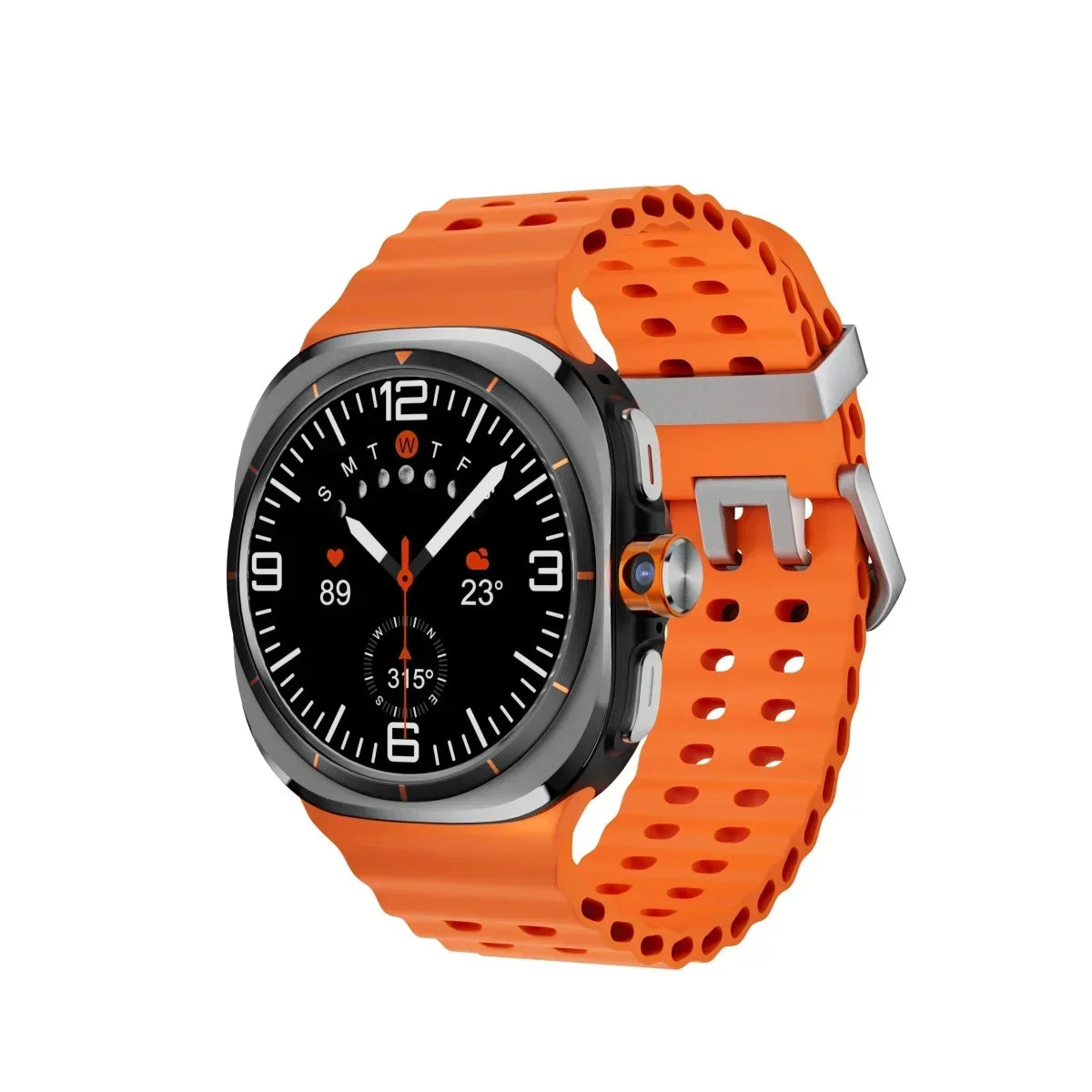 2025 New Smart Watch Android OS Smartwatch 5G Sim Card GPS WIFI Rotary Camera Global Calling 256GB Storage Amoled Screen