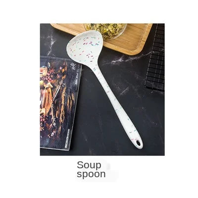 Kitchen Tools Non-stick Spatula Silicone Shovel Heat Resistant Cooking Ladel Colander Spoons Gadgets
