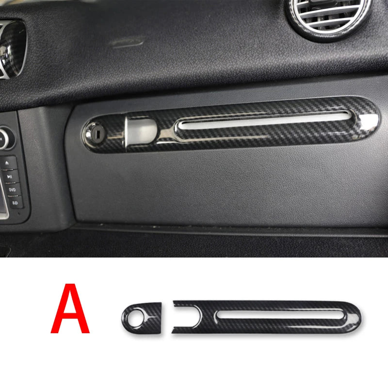 Car Styling Decorative Cover Protective Shell Carbon Interior Modification ABS Sticker For Old Smart 451 Fortwo Car Accessories