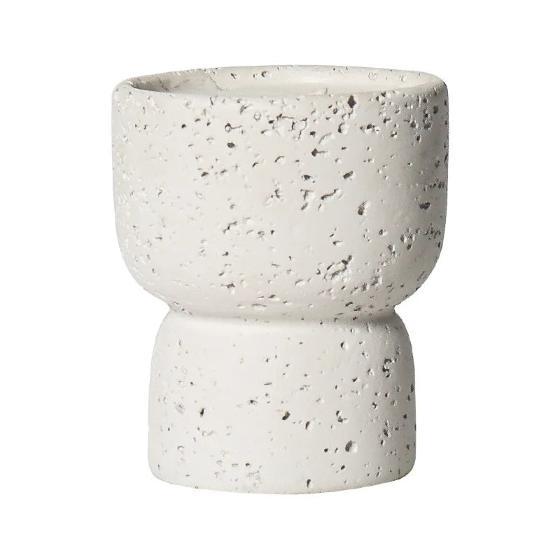 European style simple cement household scented candle empty cup diy high appearance level crafts indoor candlestick decoration