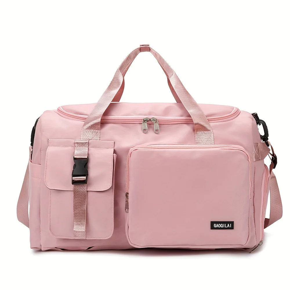 Travel Bag Large Capacity Dry and Wet Separation Student Portable Luggage Travel Storage Bag Fitness Bag Training Bag