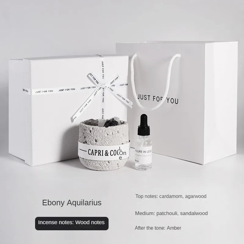 Handmade Fireless Aromatherapy Creative Candle Birthday Gift with Hand Gift Soybean Wax Perfume Fragrance Decoration Gift Box