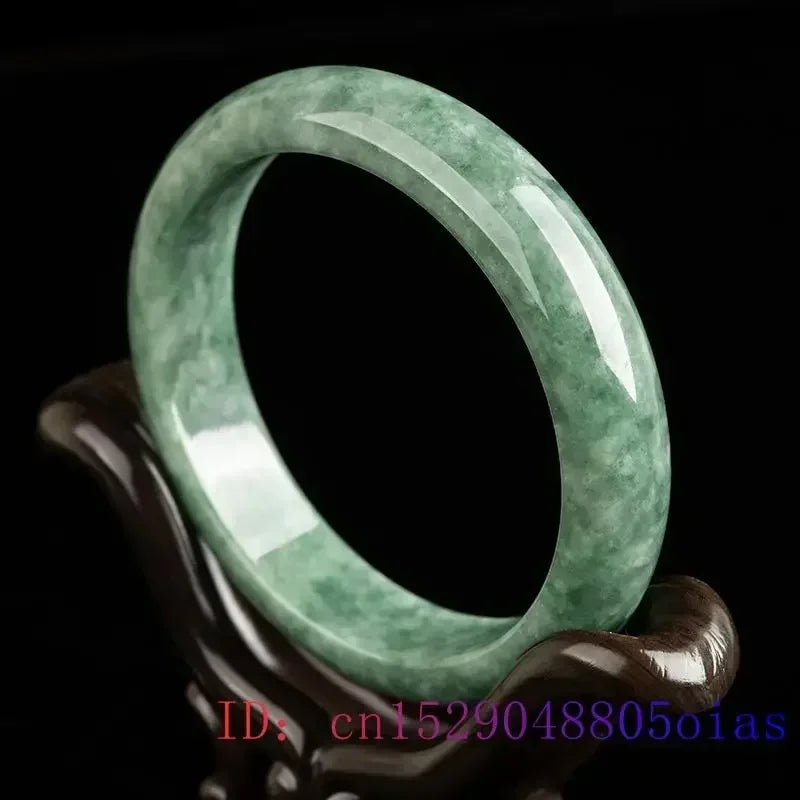 Jade Bracelet Bangles for Women Amulet Stone Luxury Green Gemstone Gift Men Charms Jewelry Natural Charm Real Designer
