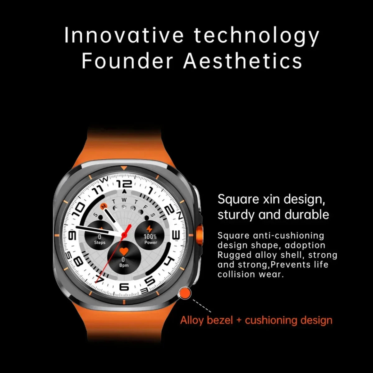 2025 New Smart Watch Android OS Smartwatch 5G Sim Card GPS WIFI Rotary Camera Global Calling 256GB Storage Amoled Screen