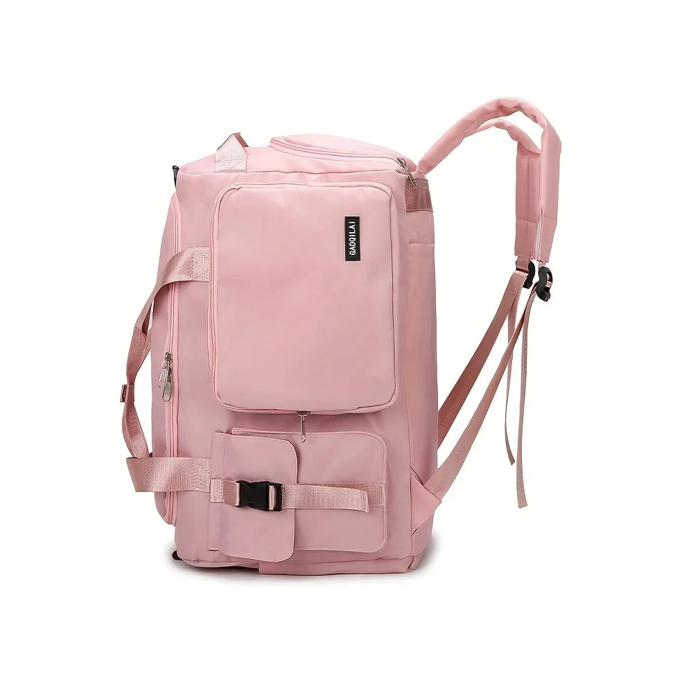 Travel Bag Large Capacity Dry and Wet Separation Student Portable Luggage Travel Storage Bag Fitness Bag Training Bag