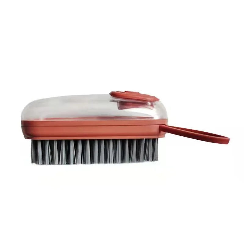Household Automatic Liquid Washing Brush, Plastic Multifunctional Clothes Cleaning Brush Tool