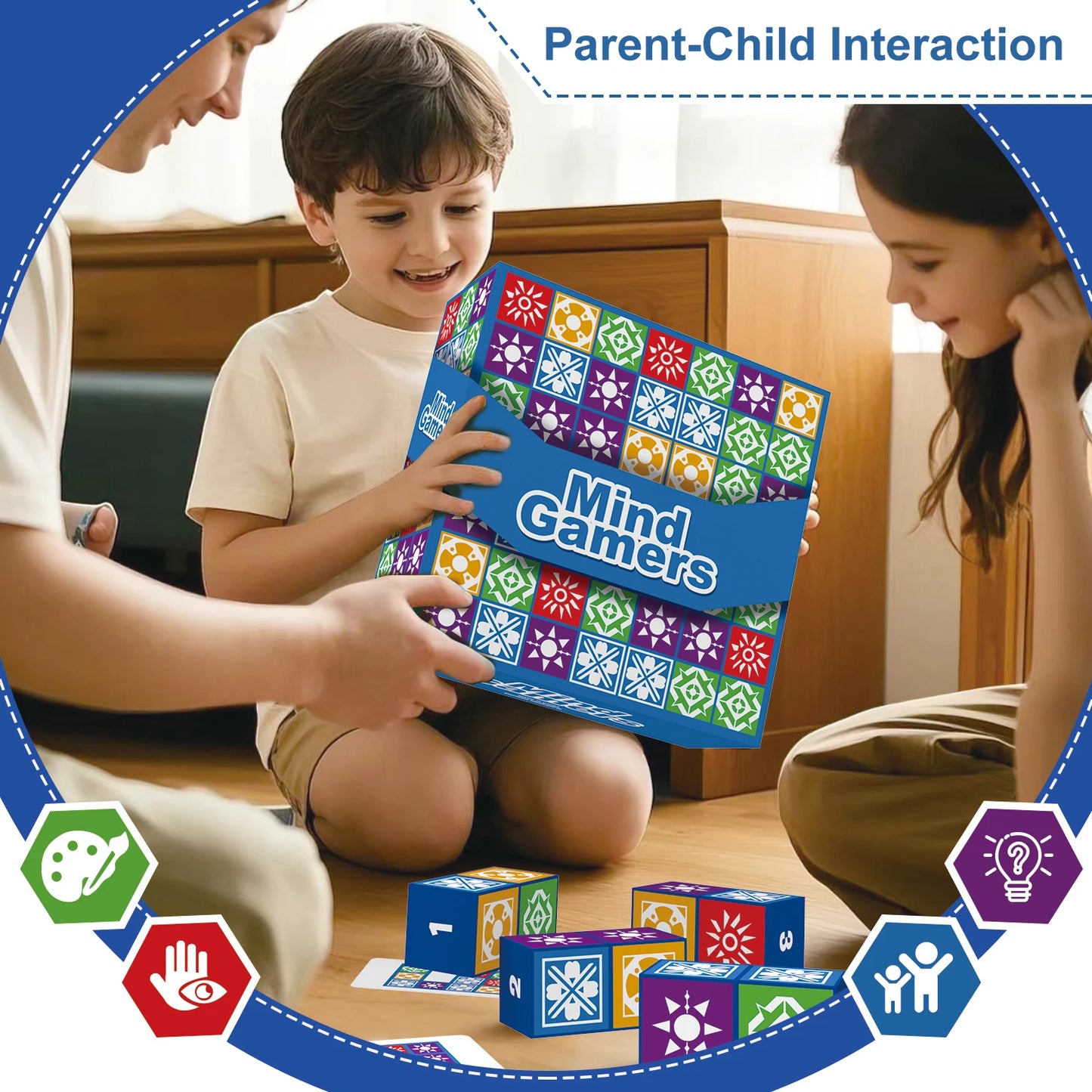 Board Games for Family Spatial Logical Thinking Training Game for Adults Kids Fun and Interactive Learning Toys Birthday Gift