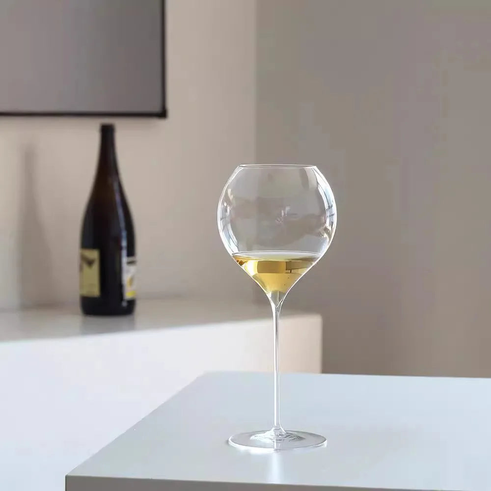 Thin White Wine Glasses Crystal Glass Champagne Glasses Water Drop Red Wine Glasses High-end Cocktail Cup