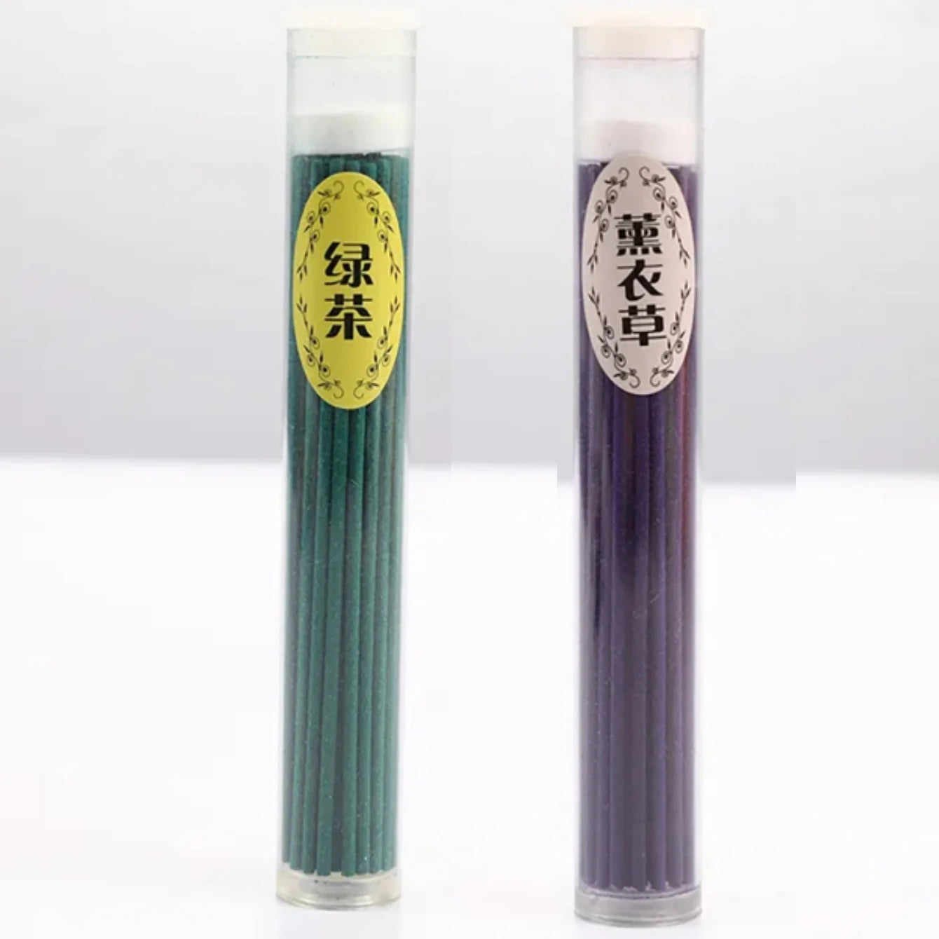 Scented Incense Sticks Rose Jasmine Lavender Scented Natural Wooden Aromatherapy for Yoga Meditation Relaxation Air Purification