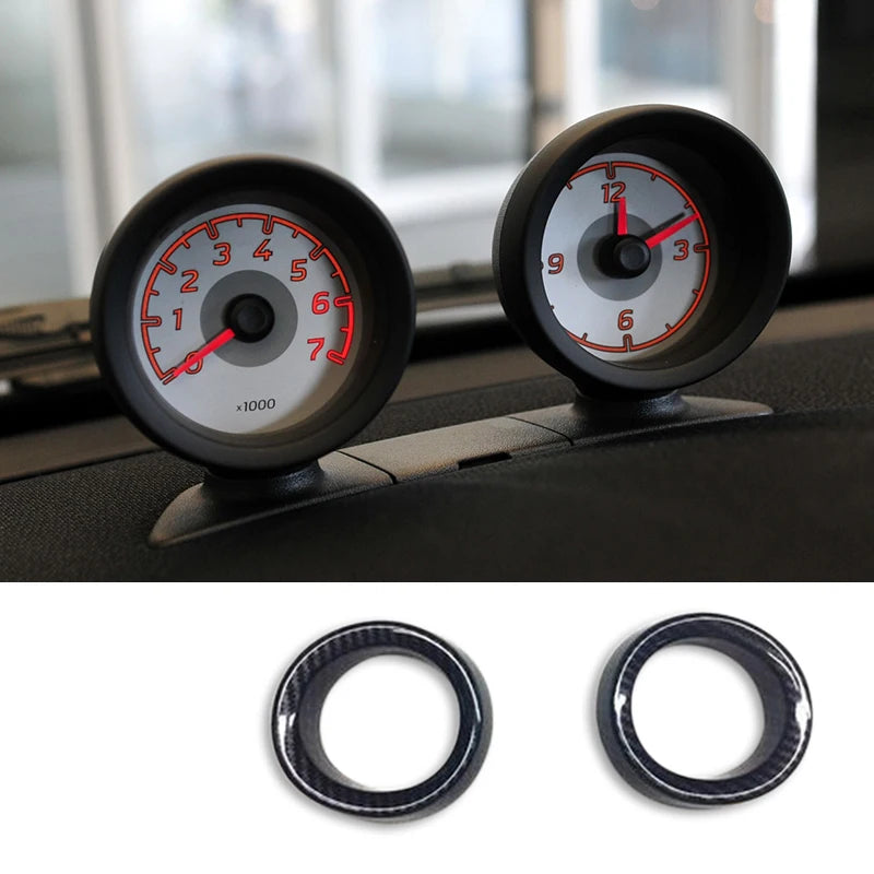 Car Styling Decorative Cover Protective Shell Carbon Interior Modification ABS Sticker For Old Smart 451 Fortwo Car Accessories