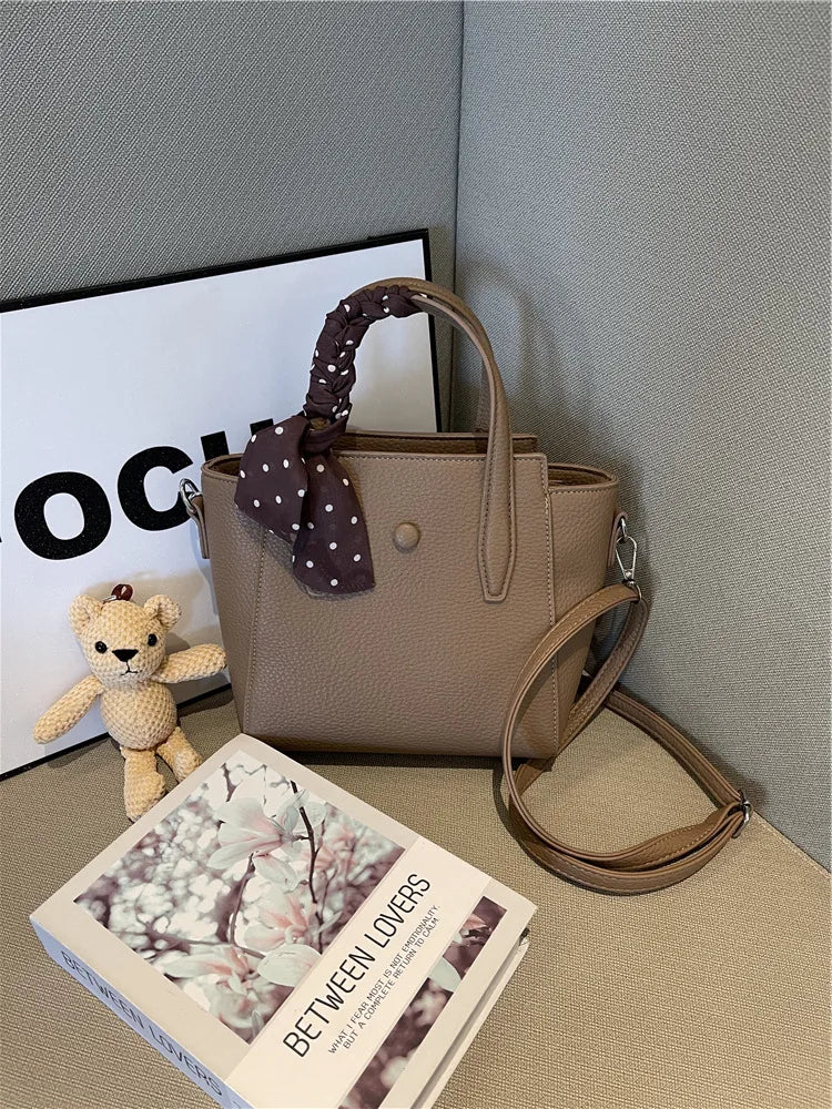 2025 New Women's Fashion Casual Bucket Bag | Trendy Versatile Shoulder/Crossbody/Handheld Tote