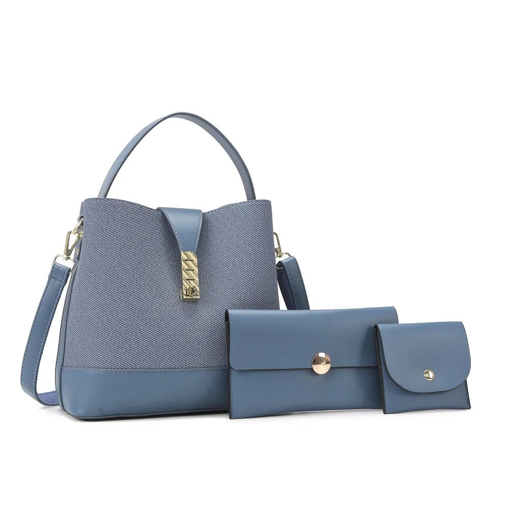 2025 New Women's Bag Multi-piece Set! Large Capacity Stylish Bag, One Shoulder Hand Crossbody Is Suitable
