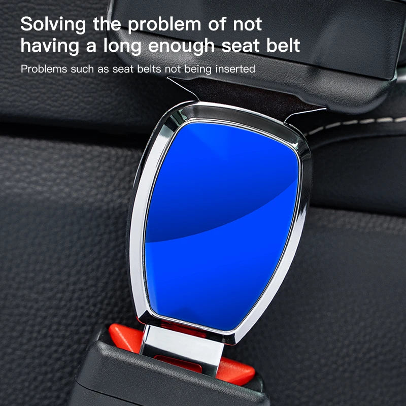 Car safety seat buckle and seat belt buckle extender accessories