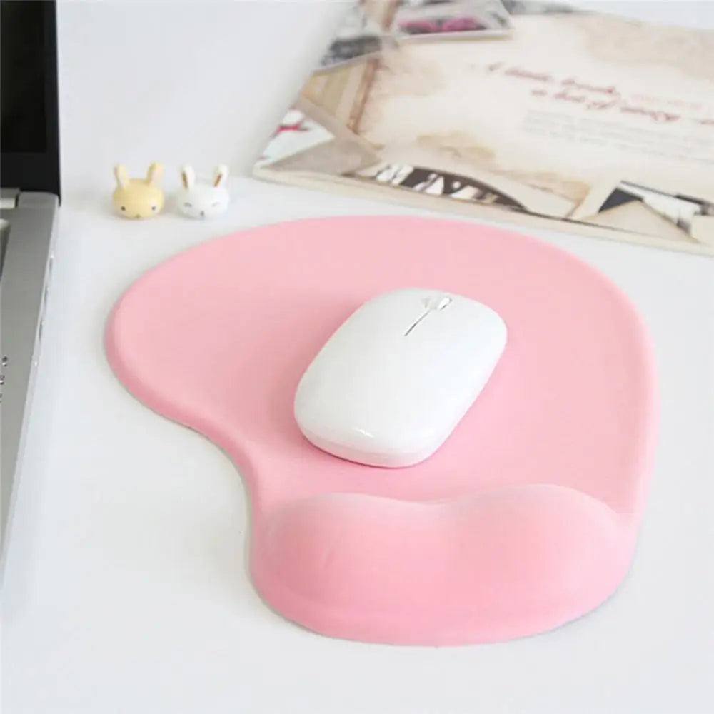 Mouse Pad for PC Support Pad Mice Mat Soft Non-Slip Silicone Comfort Wrist Mouse Laptop