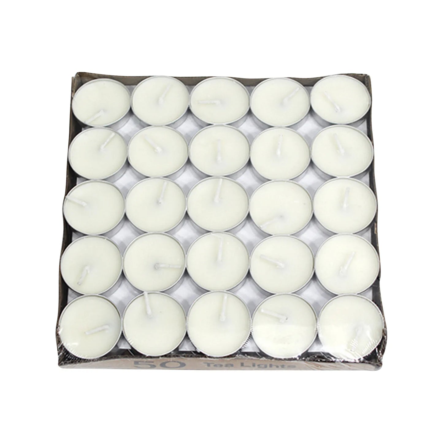 Pack Of 50 Citronella Scented Tea Light Scented Candle Against Insect Insect Candle Scented Light Romantic Wedding Accessories