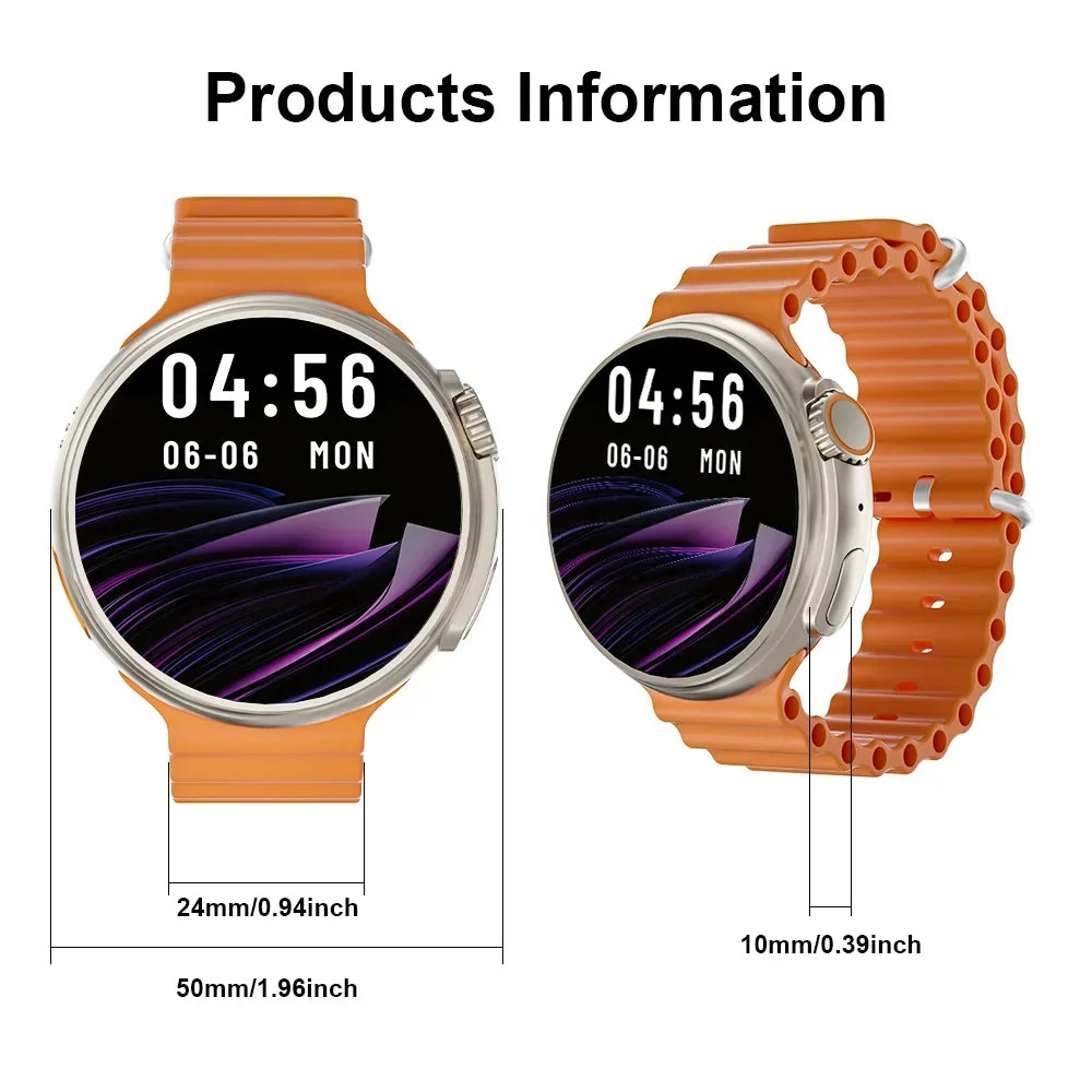 2024 Smart Watch Wholesale Price Factory Direct BT Call Message Display Watch Sport Mode Wireless Charging for IOS Android Phone