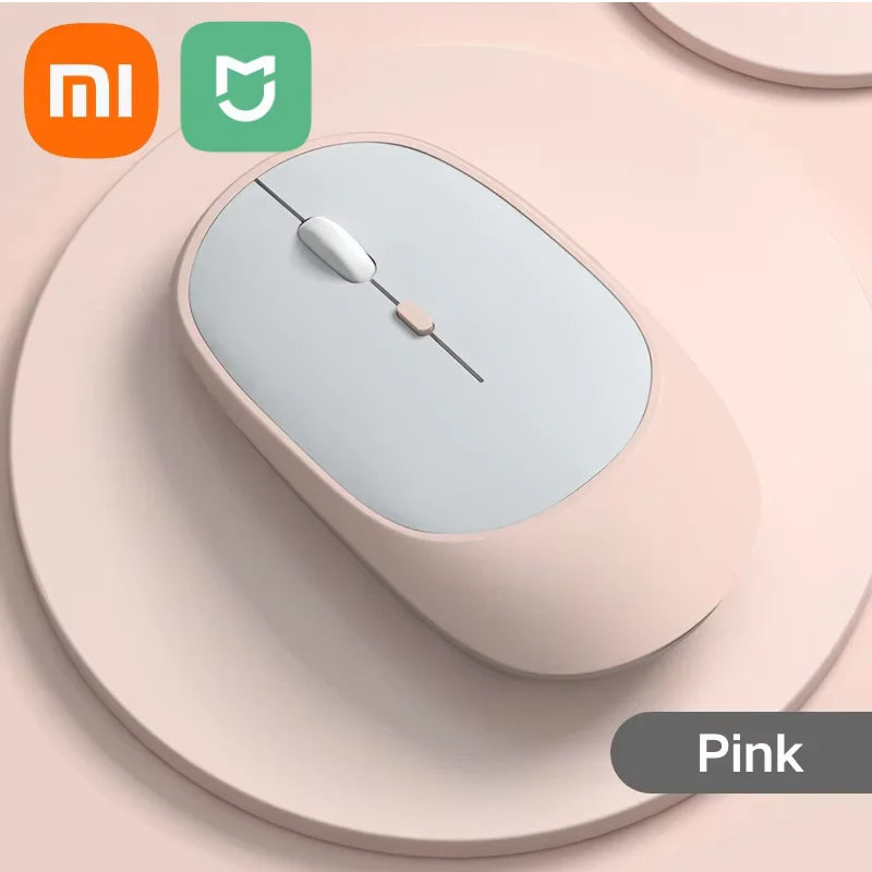 Xiaomi Mijia Wireless Mouse Bluetooth-compatible 2.4G Silent Mice Adjustable DPI Ergonomic Design USB Rechargeable Gaming Mouse
