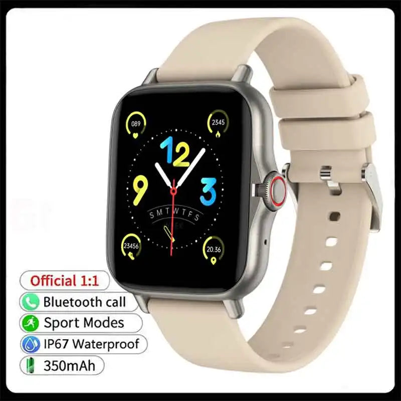 2024 Smart Watch For Men Women Gift Full Touch Screen Sports Fitness Watches Bluetooth Calls Digital Smartwatch Wristwatch