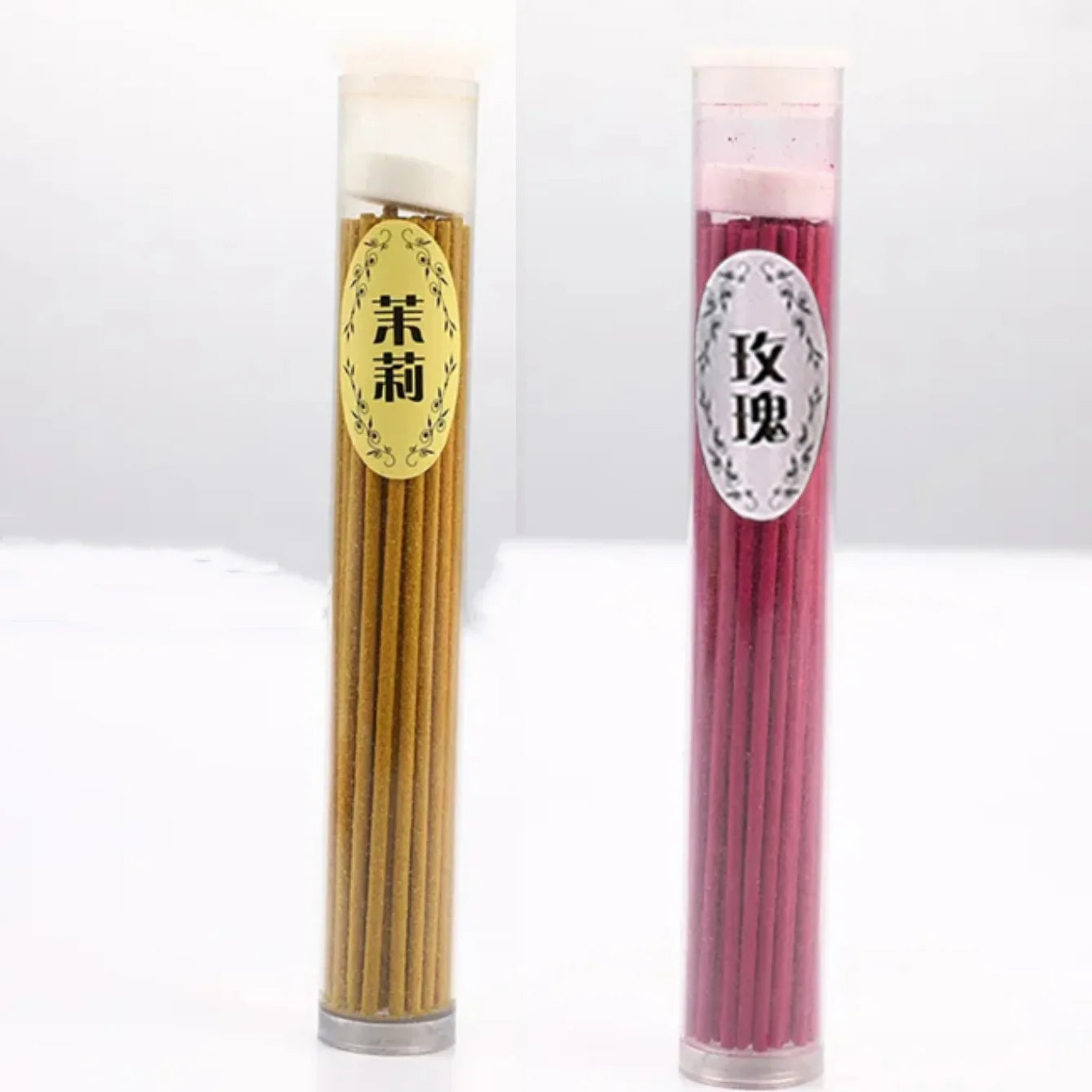 Scented Incense Sticks Rose Jasmine Lavender Scented Natural Wooden Aromatherapy for Yoga Meditation Relaxation Air Purification