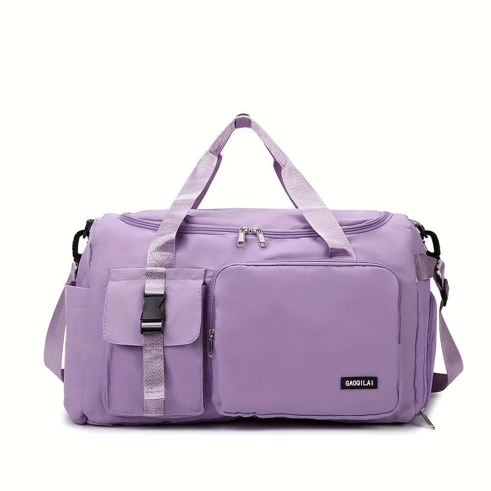Travel Bag Large Capacity Dry and Wet Separation Student Portable Luggage Travel Storage Bag Fitness Bag Training Bag