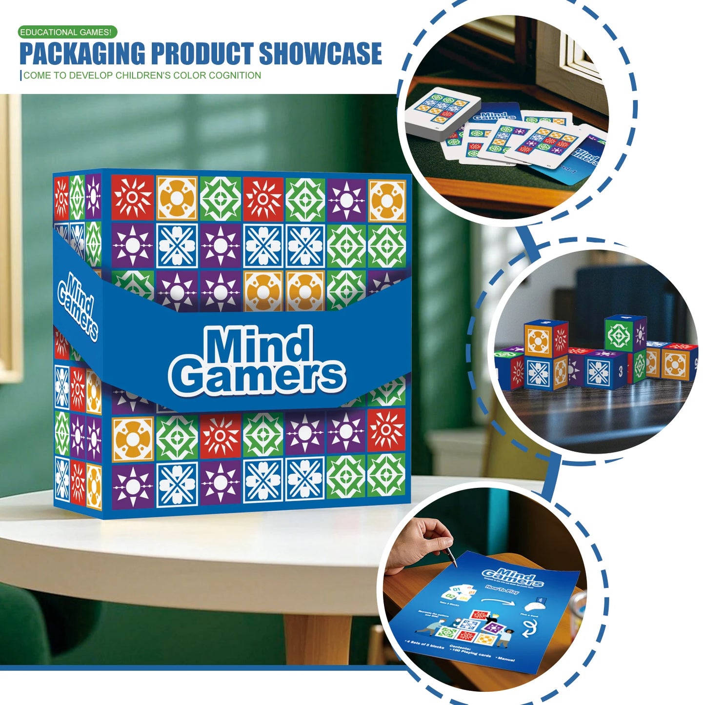 Board Games for Family Spatial Logical Thinking Training Game for Adults Kids Fun and Interactive Learning Toys Birthday Gift