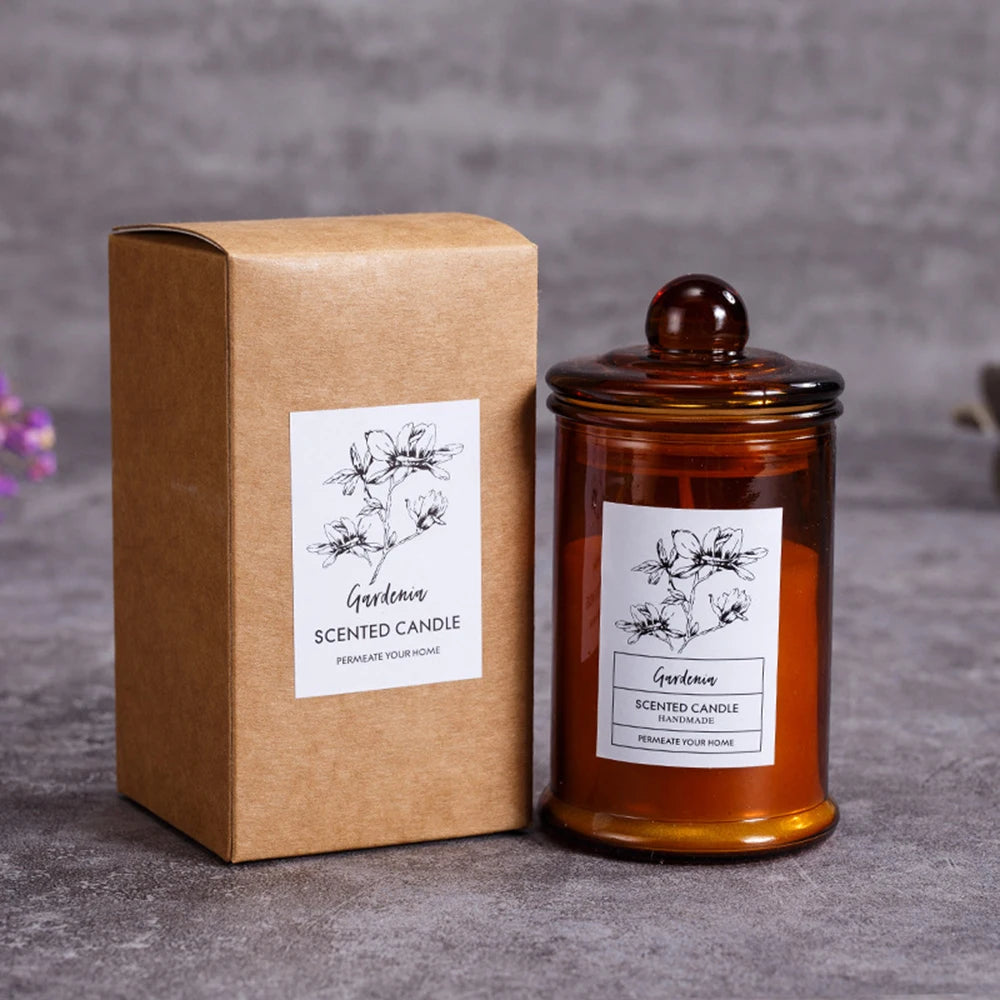 Aromatherapy Candles, Soy Wax, Small Tea Jars, Fragrance Gift, Handheld Gift