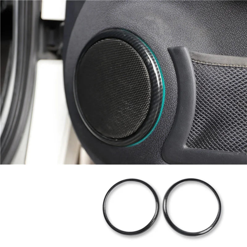 Car Styling Decorative Cover Protective Shell Carbon Interior Modification ABS Sticker For Old Smart 451 Fortwo Car Accessories