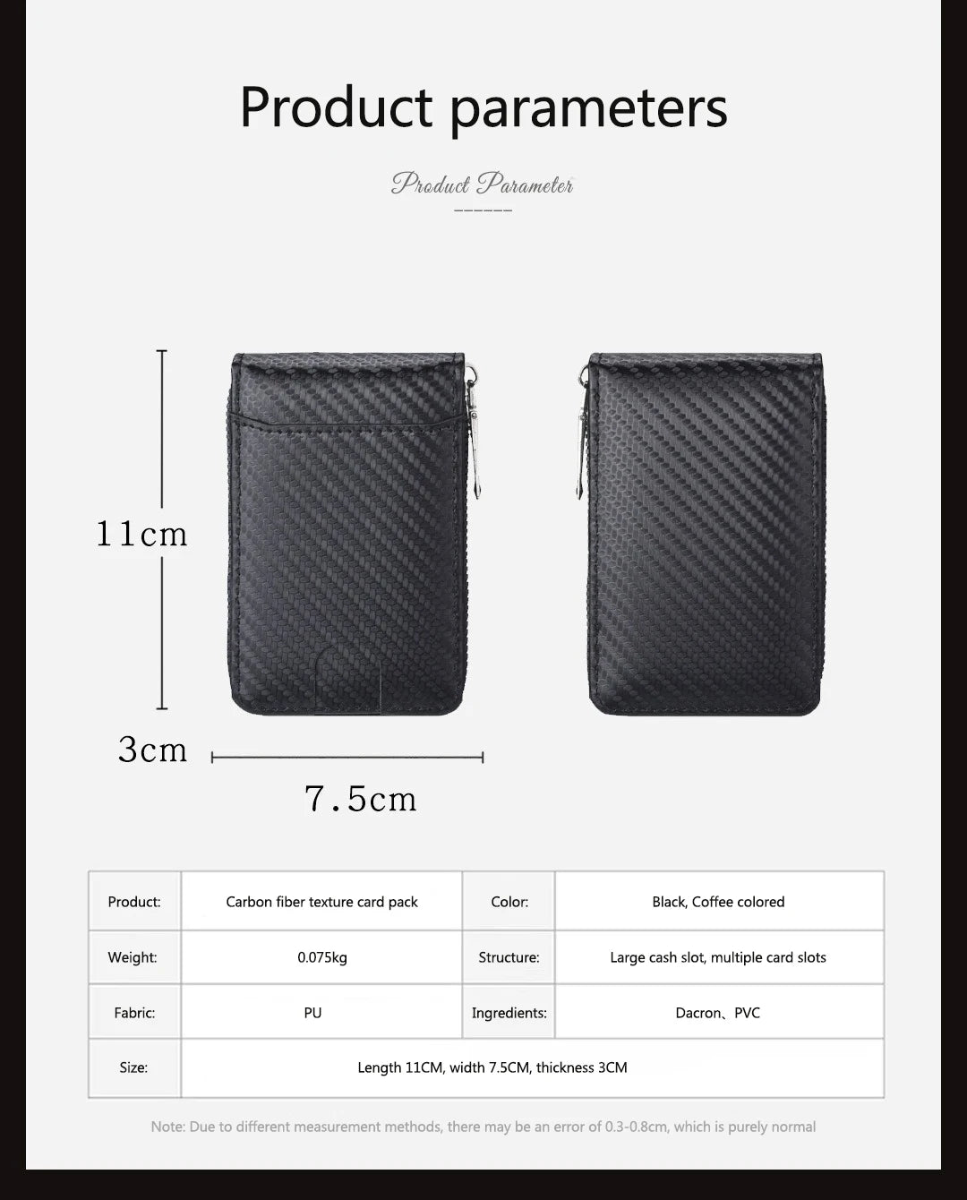 Car Accessories Car Driving Documents ID Card Holder Purse Wallet Case for Dodge SXT DART Challenger RAM 1500 Charger Avengr