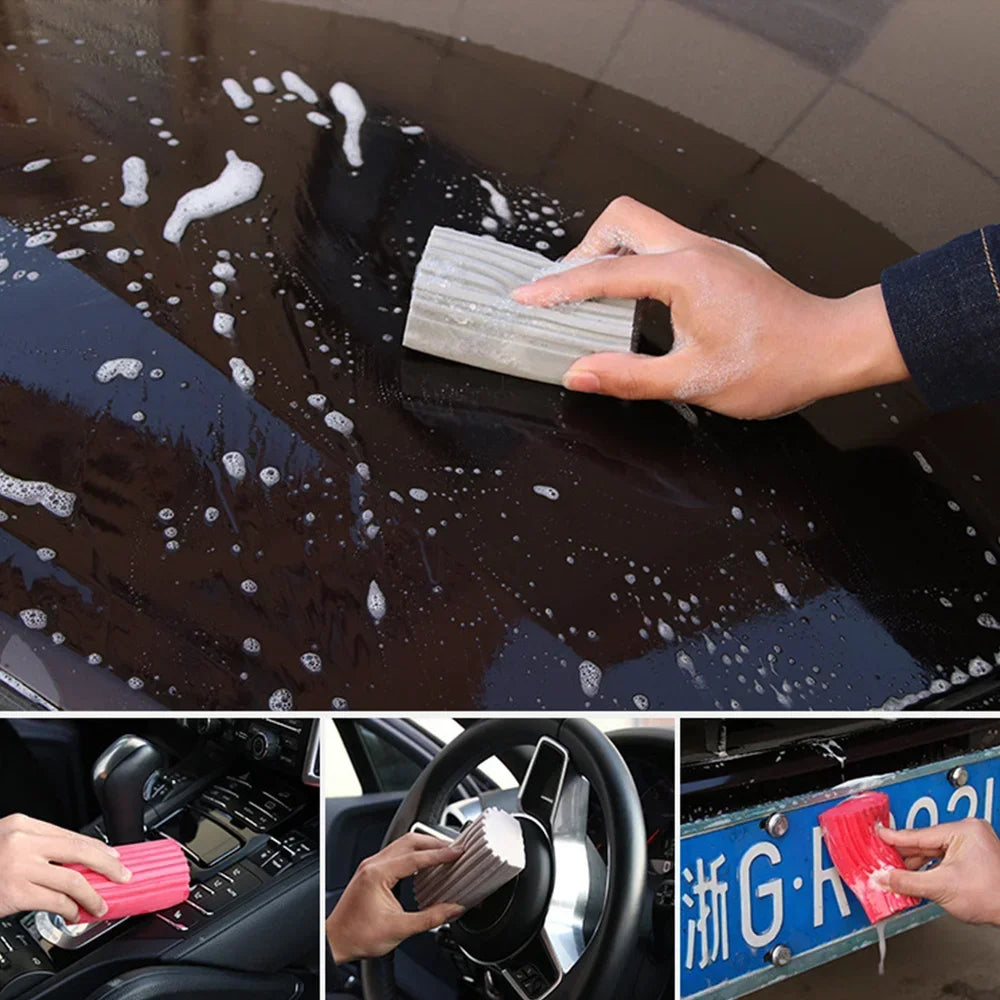 Strong Absorbent PVA Cleaning Sponge Multi-functional Sponge Brush Household Kitchen Cleaning Supplies Car Cleaning Accessories