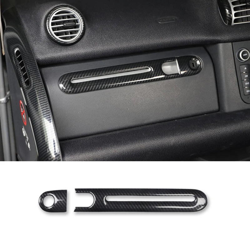 Car Styling Decorative Cover Protective Shell Carbon Interior Modification ABS Sticker For Old Smart 451 Fortwo Car Accessories