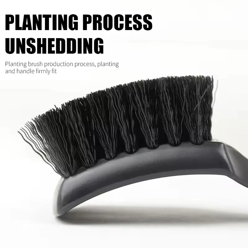 Household Cleaning Brush Tire Brush Hard Bristle Brush Car Beauty Brush Cleaning Brush Wheel Rim Foot Pad Fabric Cleaning Brush