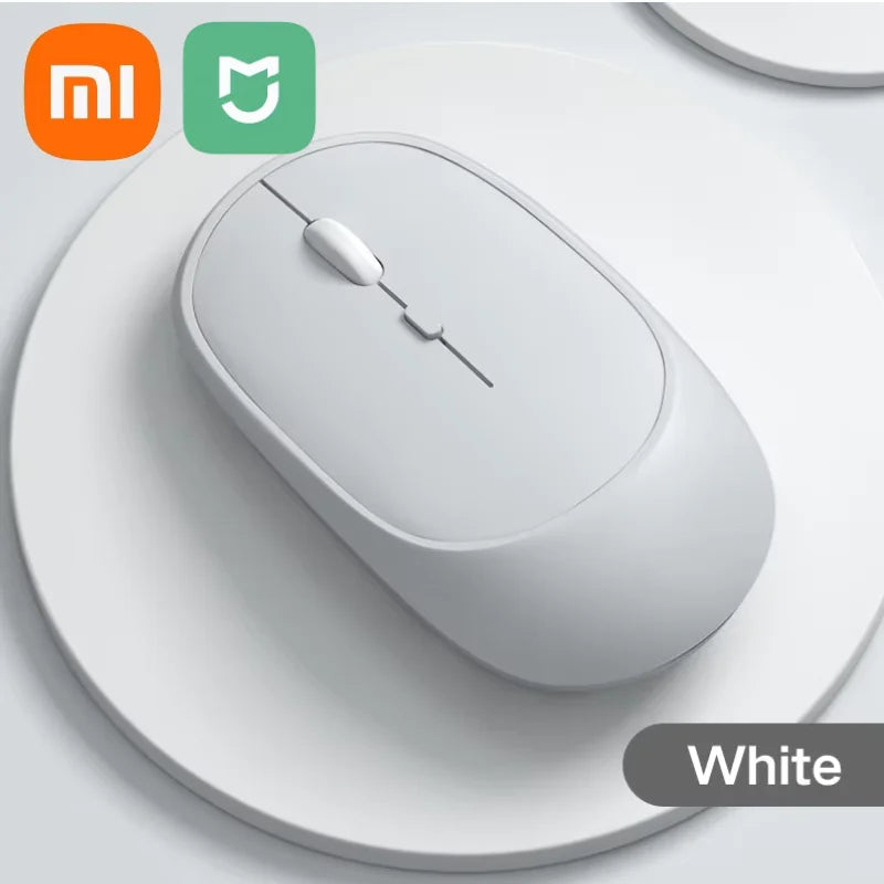 Xiaomi Mijia Wireless Mouse Bluetooth-compatible 2.4G Silent Mice Adjustable DPI Ergonomic Design USB Rechargeable Gaming Mouse