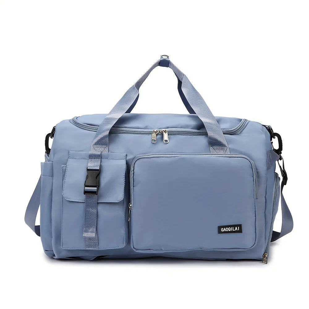 Travel Bag Large Capacity Dry and Wet Separation Student Portable Luggage Travel Storage Bag Fitness Bag Training Bag