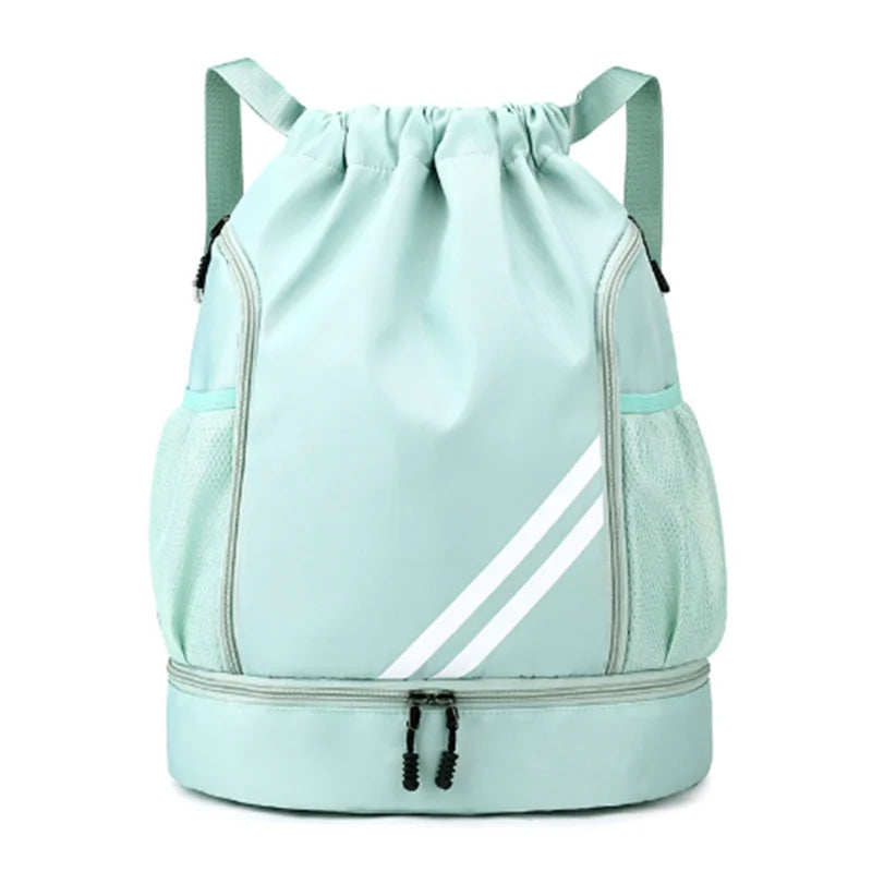 Fitness Gym Bag Backpack Women Men Basketball Backpack Outdoor Soccer Football Storage Bags Training Drawstring Sports Knapsack