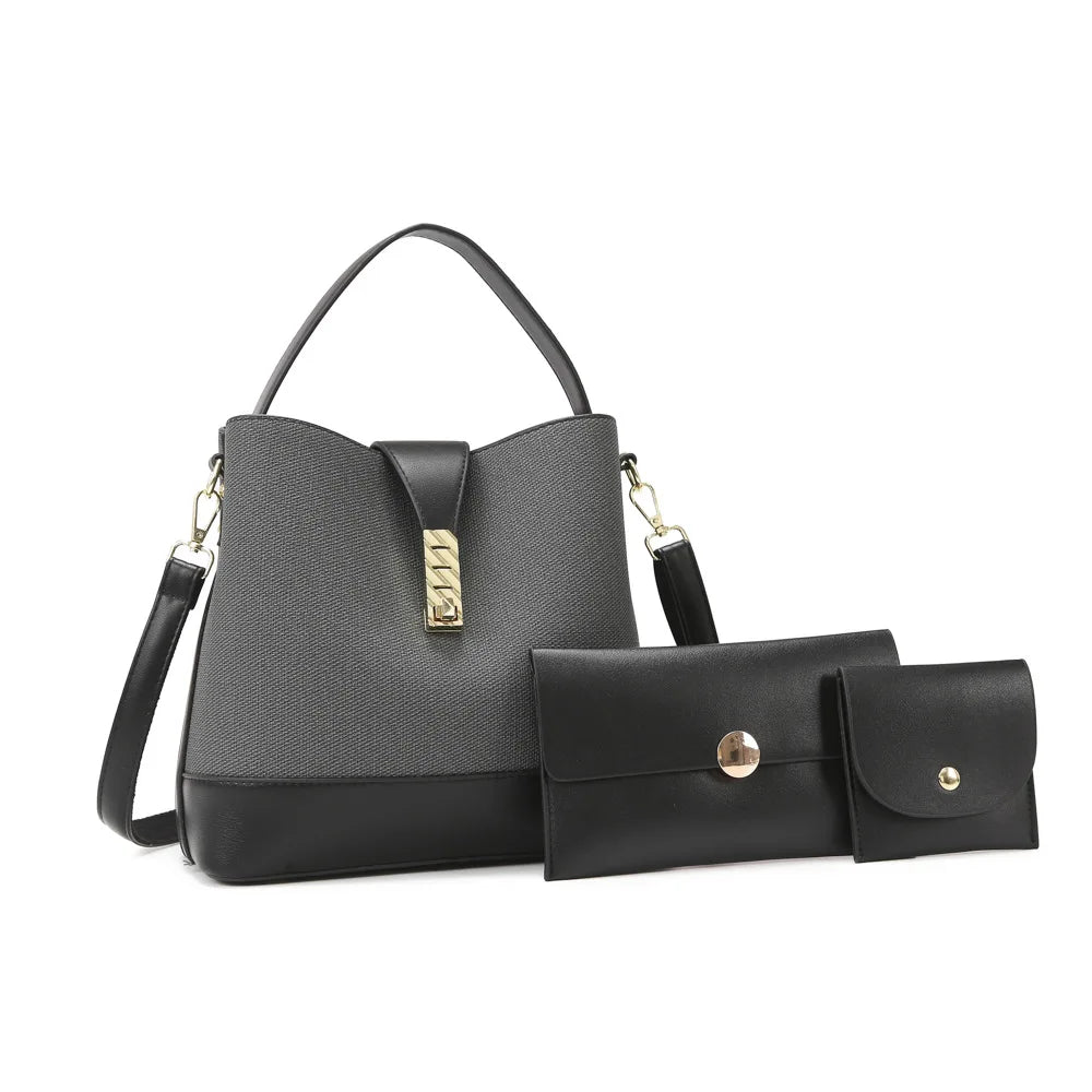 2025 New Women's Bag Multi-piece Set! Large Capacity Stylish Bag, One Shoulder Hand Crossbody Is Suitable