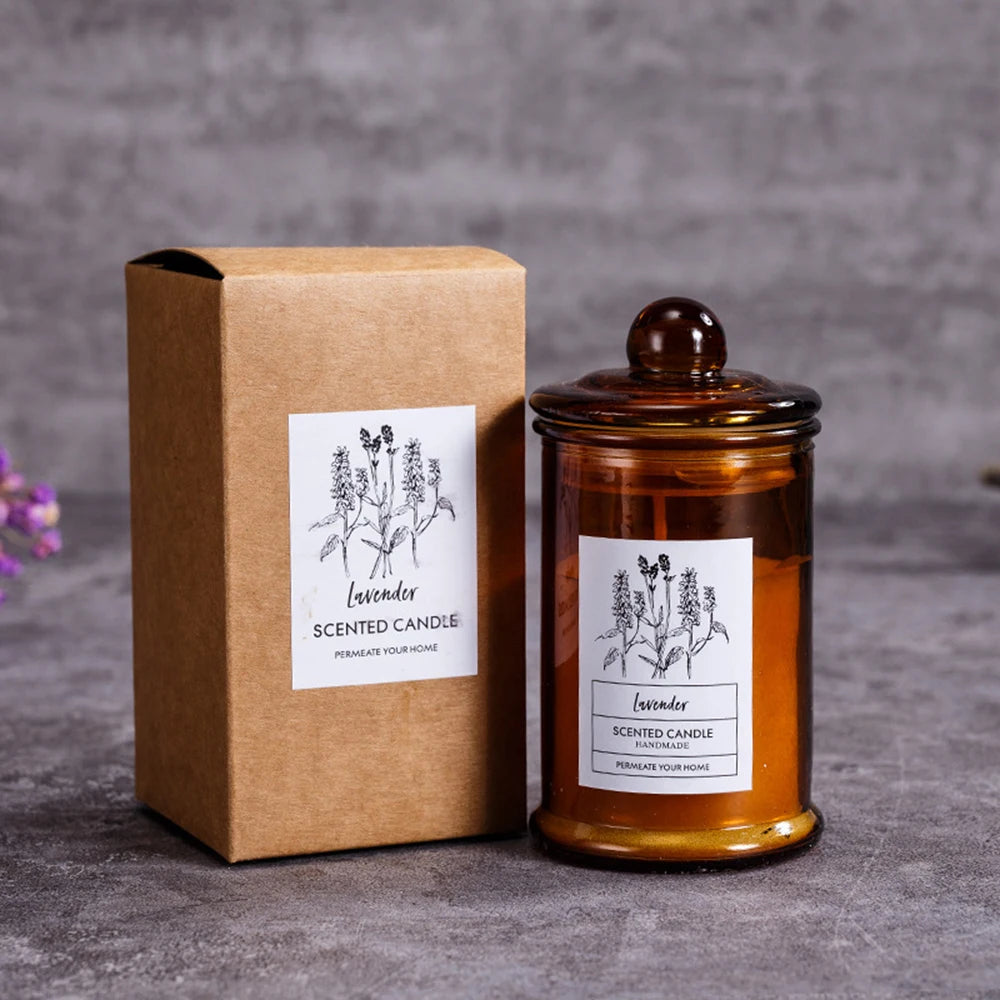 Aromatherapy Candles, Soy Wax, Small Tea Jars, Fragrance Gift, Handheld Gift