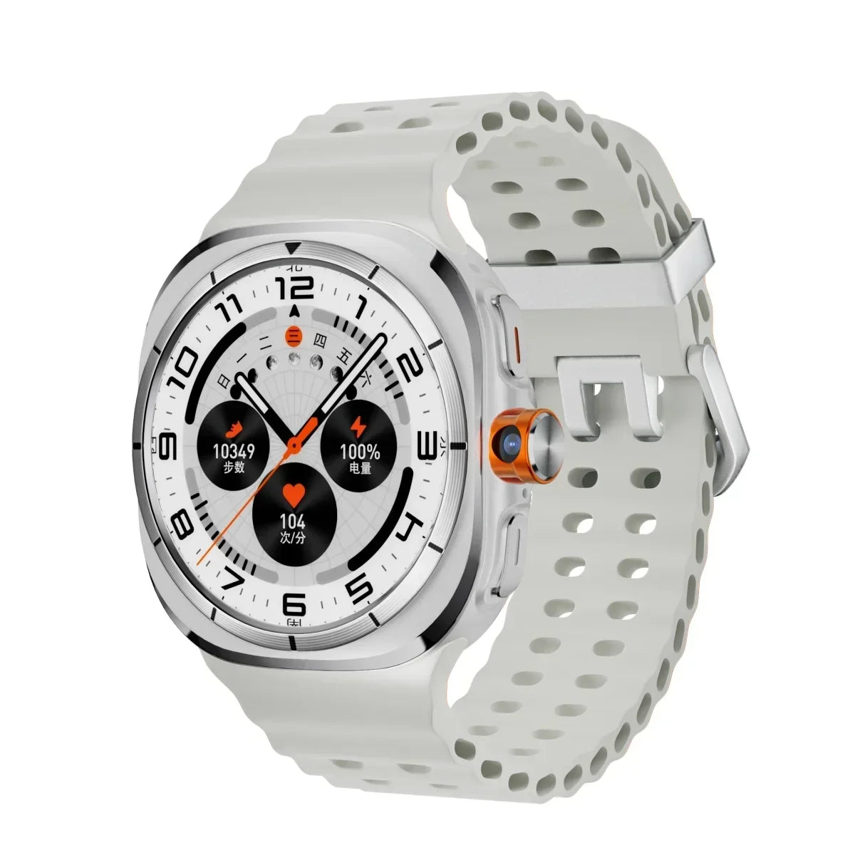 2025 New Smart Watch Android OS Smartwatch 5G Sim Card GPS WIFI Rotary Camera Global Calling 256GB Storage Amoled Screen