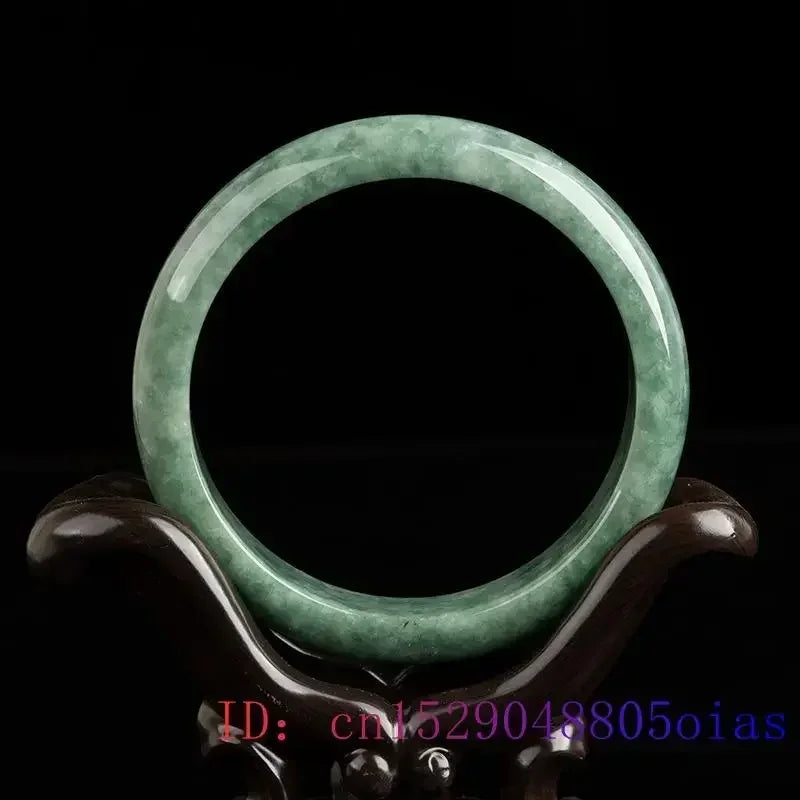 Jade Bracelet Bangles for Women Amulet Stone Luxury Green Gemstone Gift Men Charms Jewelry Natural Charm Real Designer