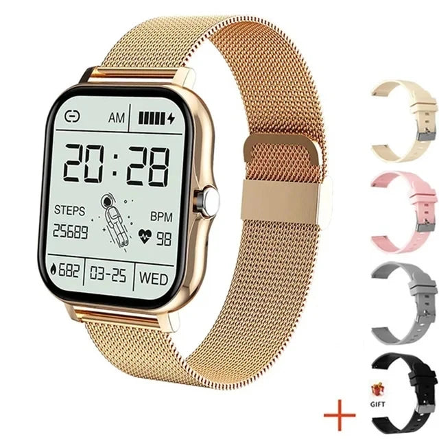 Smart Watch For Men Women GPS Sport Fitness Watches Gift Full Touch Screen Bluetooth Calls Digital Smartwatch Wristwatch Watches