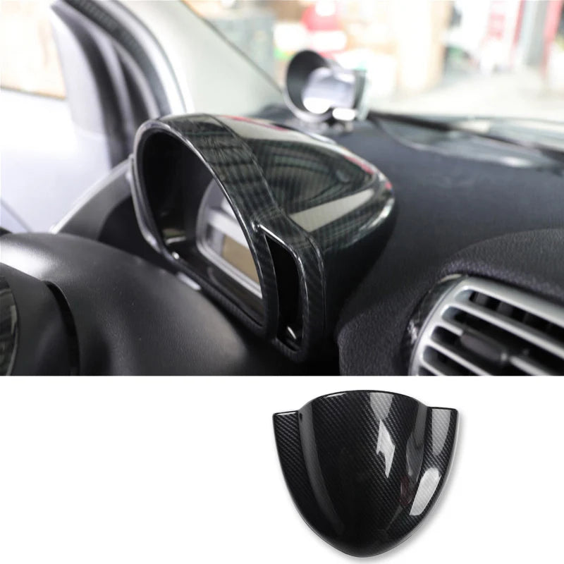 Car Styling Decorative Cover Protective Shell Carbon Interior Modification ABS Sticker For Old Smart 451 Fortwo Car Accessories