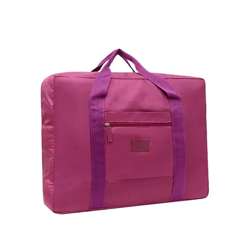 Foldable Travel Bag Lightweight Traveling Duffel Bag for Women Men Tote Bag Carry on Luggage Bags Weekender Overnight Bags