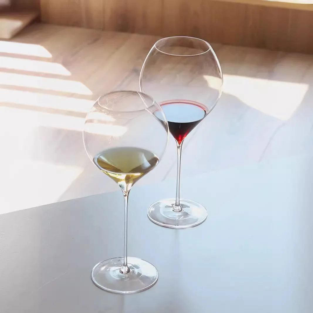 Thin White Wine Glasses Crystal Glass Champagne Glasses Water Drop Red Wine Glasses High-end Cocktail Cup