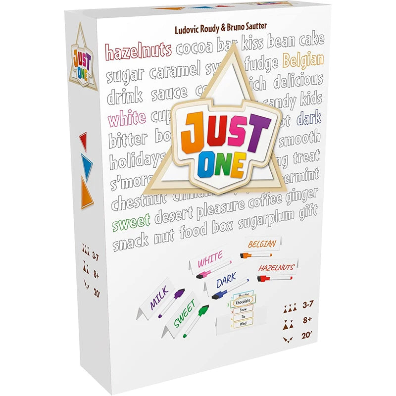 Get Your Hands on the Best Family Board Game | Just One Party Game for Kids and Adults | Collaborative Gameplay | 3-7 Players