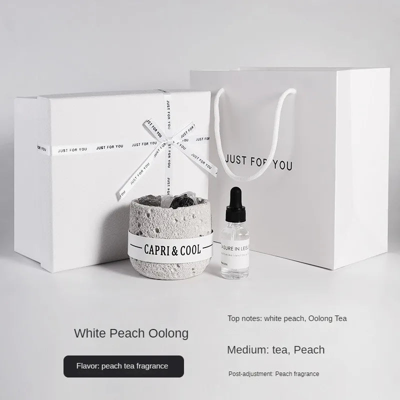 Handmade Fireless Aromatherapy Creative Candle Birthday Gift with Hand Gift Soybean Wax Perfume Fragrance Decoration Gift Box