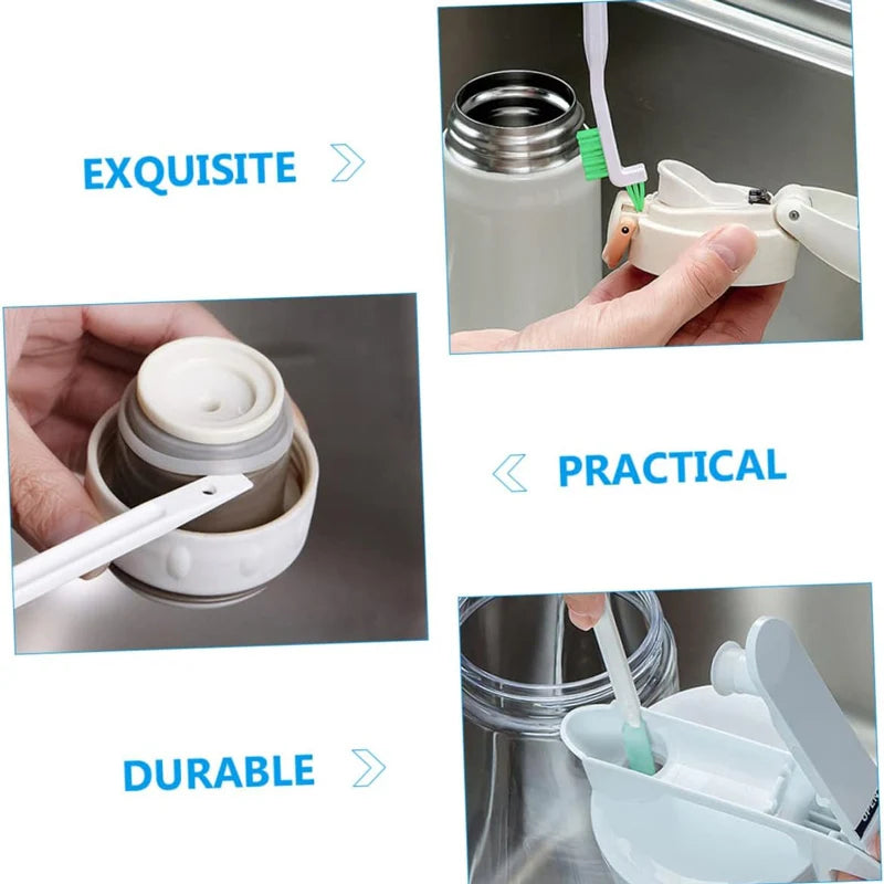 Household Cleaning Brush Set For Bottle Hydroflask Window Crevice Clean