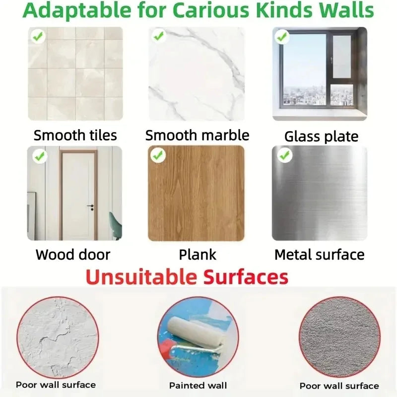 Bathroom Square Basket Suction Wall Shower Room Rectangular Perforation-free Bathroom Corner Shelf