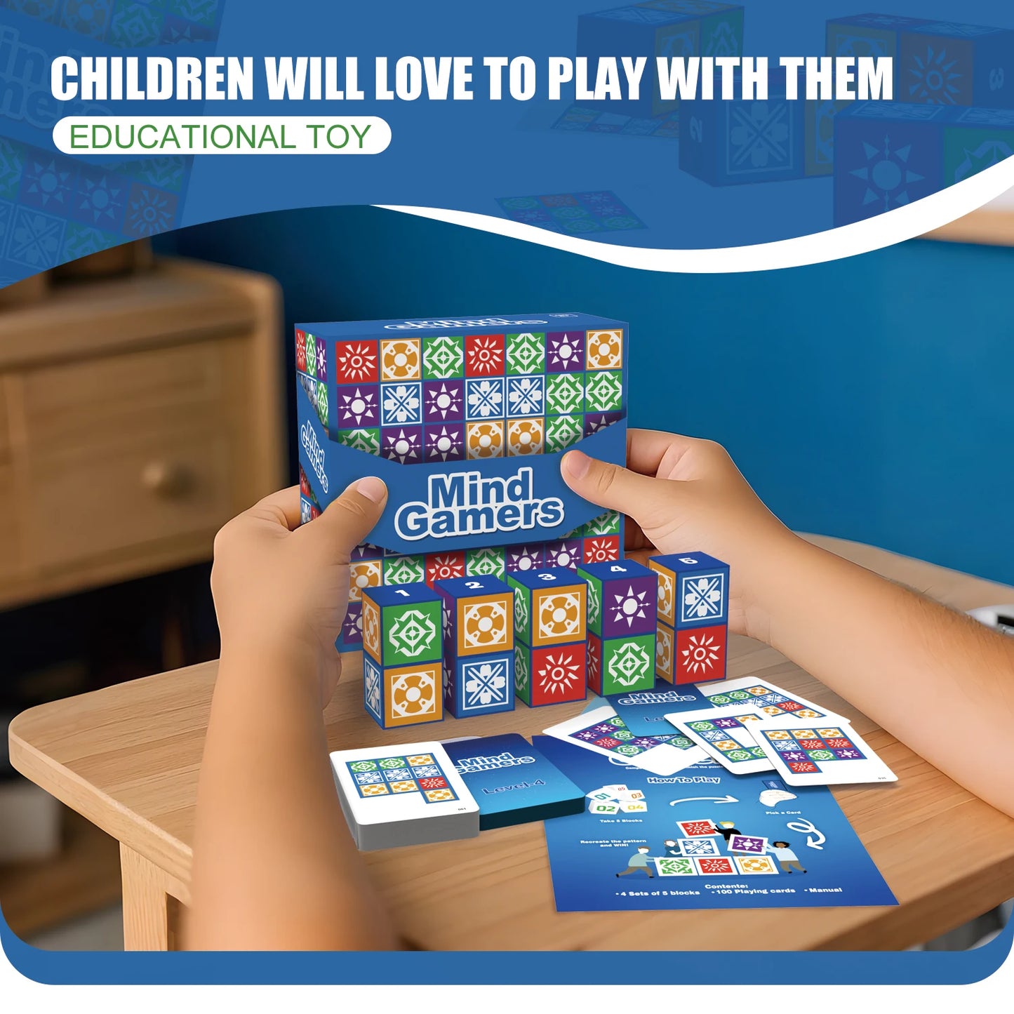 Board Games for Family Spatial Logical Thinking Training Game for Adults Kids Fun and Interactive Learning Toys Birthday Gift