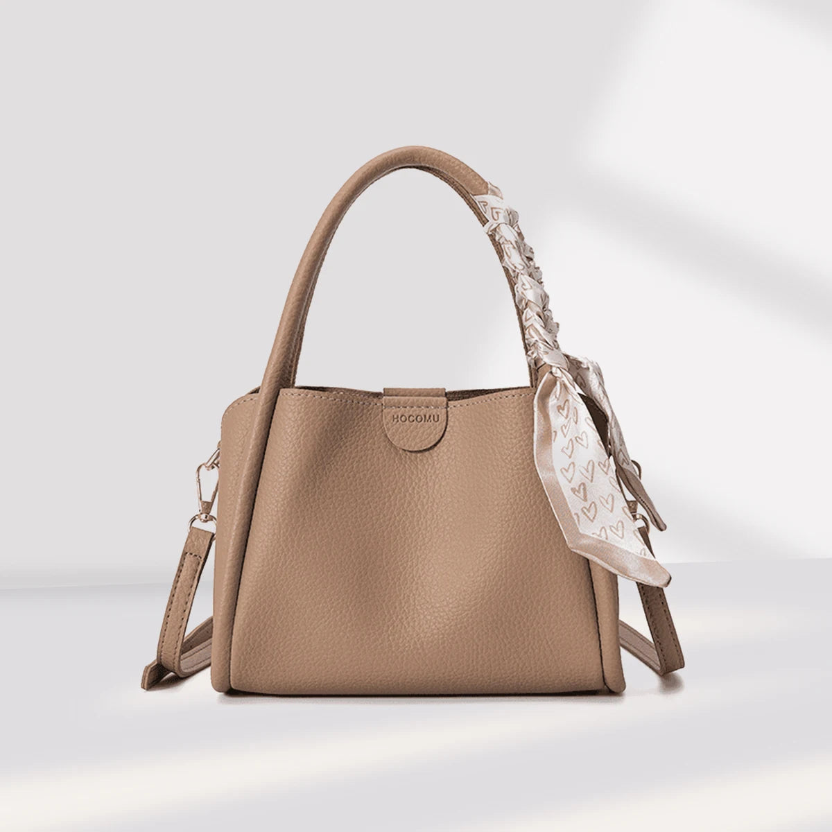 High-End Handbags for Women 2024 New Fashion Simple Trendyy Shoulder Bag Korean Versatile Hot Style Bucket Bag