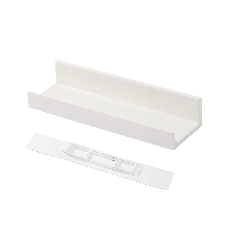 Bathroom Shelf Makeup Storage Organizer Rack Self Adhesive No-drill Shelves Wall Shampoo Rack Shower Shelf